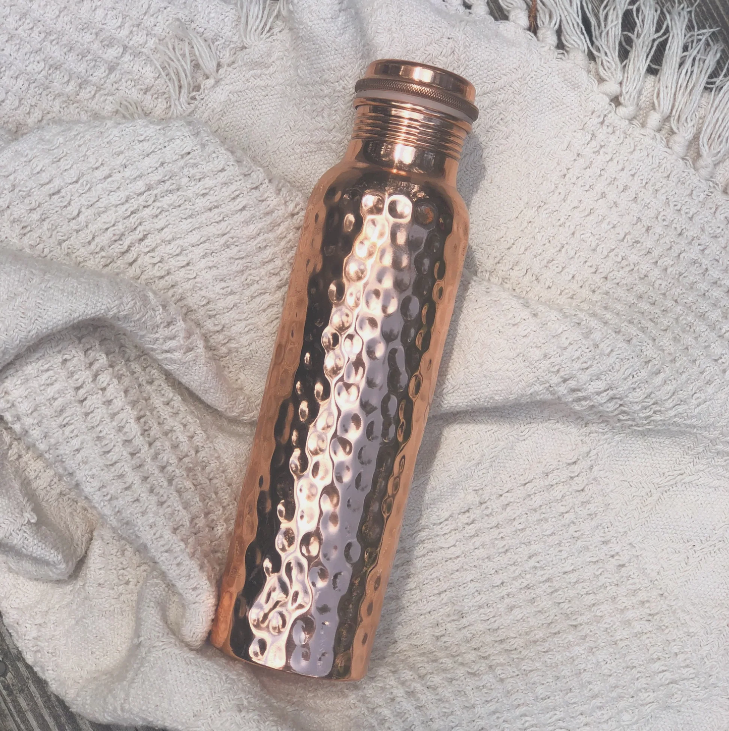 Handgemachte Kupferflasche